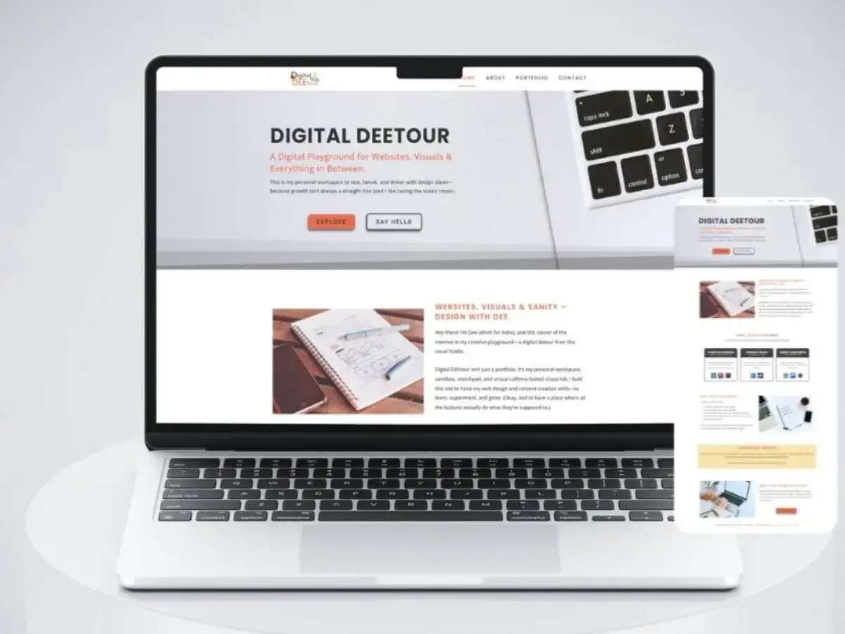 An example of seo driven web design in Philippines by Aidie Asuncion, built for high search engine rankings.